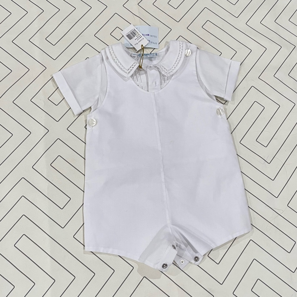 NWT Feltman Bros 2 Piece White Outfit